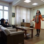 Татьяна Котова открывает выставку работ Тамары Рейн